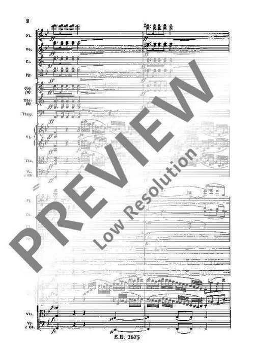Symphony No. 2 Bb major D 125 舒伯特 交響曲 大調 總譜 歐伊倫堡版 | 小雅音樂 Hsiaoya Music