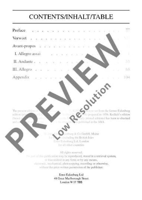 Symphony No. 31 D major KV 297 Paris - with alternative 2nd movement 莫札特 交響曲 大調 樂章 總譜 歐伊倫堡版 | 小雅音樂 Hsiaoya Music