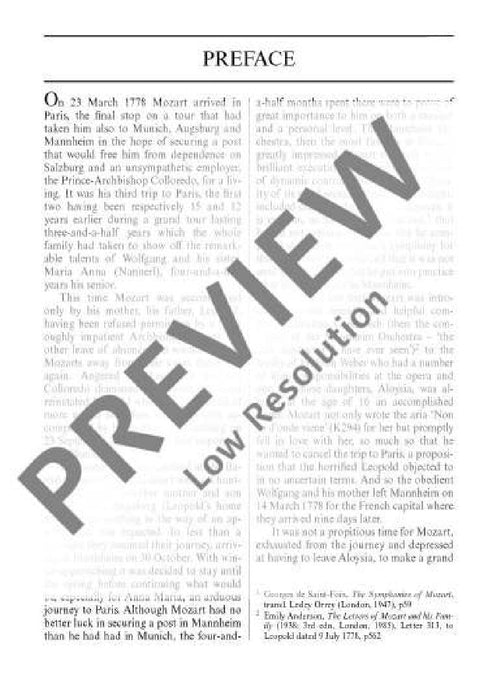 Symphony No. 31 D major KV 297 Paris - with alternative 2nd movement 莫札特 交響曲 大調 樂章 總譜 歐伊倫堡版 | 小雅音樂 Hsiaoya Music