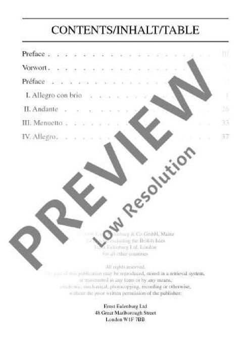 Symphony No. 25 G minor KV 183 莫札特 交響曲 小調 總譜 歐伊倫堡版 | 小雅音樂 Hsiaoya Music