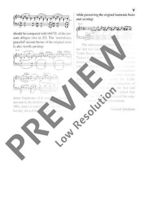 Symphony No. 2 C minor op. 17 CW 22 Little Russian 柴科夫斯基．彼得 交響曲 小調 總譜 歐伊倫堡版 | 小雅音樂 Hsiaoya Music