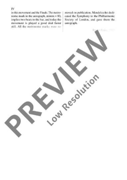 Symphony No. 1 C minor op. 11 孟德爾頌．菲利克斯 交響曲 小調 總譜 歐伊倫堡版 | 小雅音樂 Hsiaoya Music