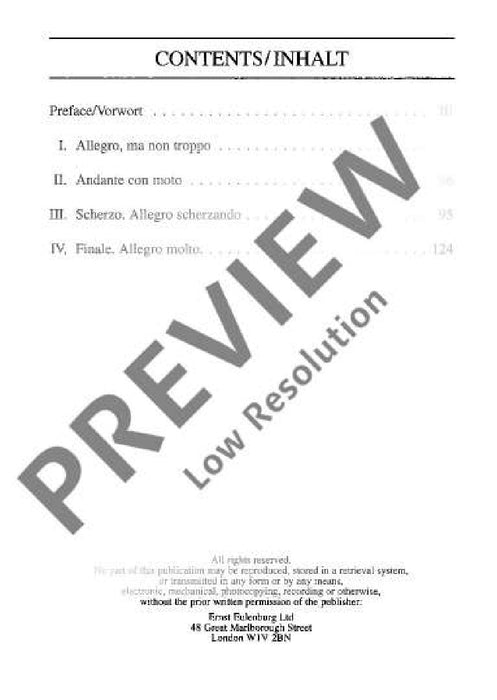 Symphony No. 5 F major op. 76 B 54 (früher Nr. 3) 德弗札克 交響曲 大調 總譜 歐伊倫堡版 | 小雅音樂 Hsiaoya Music