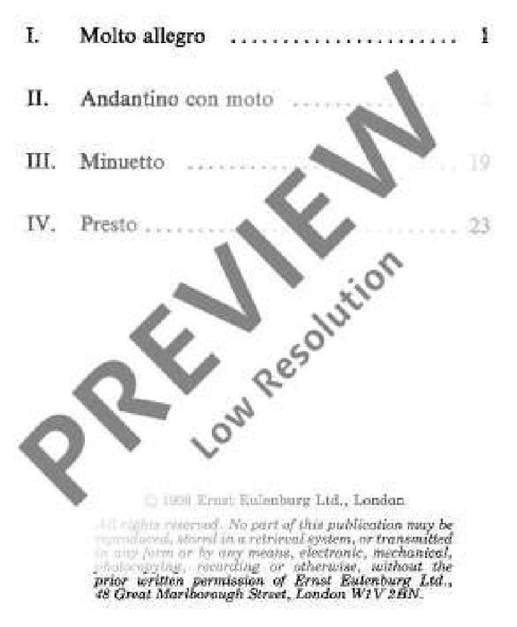 Symphony No. 30 D major KV 202 莫札特 交響曲 大調 總譜 歐伊倫堡版 | 小雅音樂 Hsiaoya Music