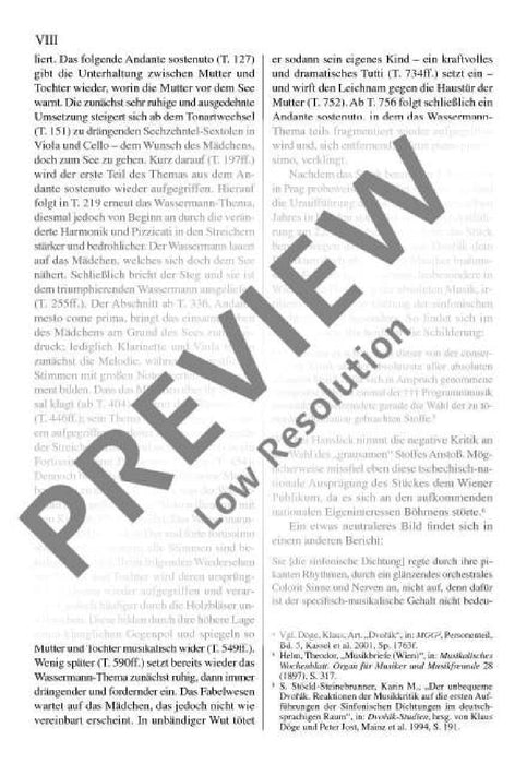 Vodník - The Watersprite op. 107 B 195 Symphonic Poem after K. Jaromir Erben 德弗札克 交響詩 總譜 歐伊倫堡版 | 小雅音樂 Hsiaoya Music