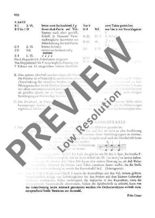 Symphony No. 1 C major JV 50 韋伯．卡爾 交響曲 大調 總譜 歐伊倫堡版 | 小雅音樂 Hsiaoya Music