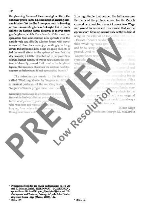 Lohengrin WWV 75 Preludes to Acts 1 and 3 華格納．理查 羅恩格林 前奏曲 總譜 歐伊倫堡版 | 小雅音樂 Hsiaoya Music