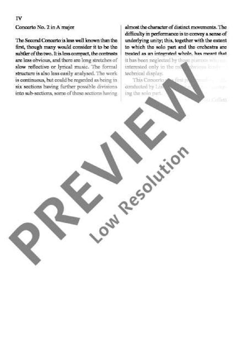 Piano Concerto No. 2 A major 李斯特 鋼琴協奏曲 大調 總譜 歐伊倫堡版 | 小雅音樂 Hsiaoya Music