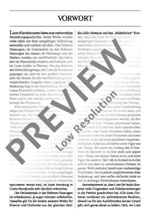 Piano Concerto No. 2 A major 李斯特 鋼琴協奏曲 大調 總譜 歐伊倫堡版 | 小雅音樂 Hsiaoya Music