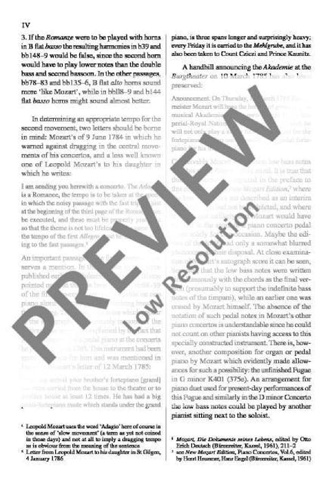 Concerto No. 20 D minor KV 466 莫札特 協奏曲 小調 總譜 歐伊倫堡版 | 小雅音樂 Hsiaoya Music