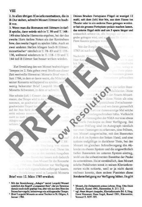 Concerto No. 20 D minor KV 466 莫札特 協奏曲 小調 總譜 歐伊倫堡版 | 小雅音樂 Hsiaoya Music