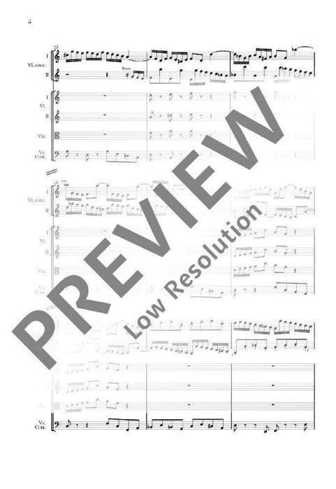 Double Concerto D minor BWV 1043 巴赫約翰‧瑟巴斯提安 複協奏曲小調 總譜 歐伊倫堡版 | 小雅音樂 Hsiaoya Music