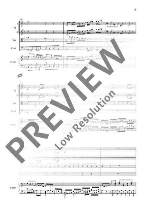 Concerto D minor BWV 1052 巴赫約翰‧瑟巴斯提安 協奏曲小調 總譜 歐伊倫堡版 | 小雅音樂 Hsiaoya Music