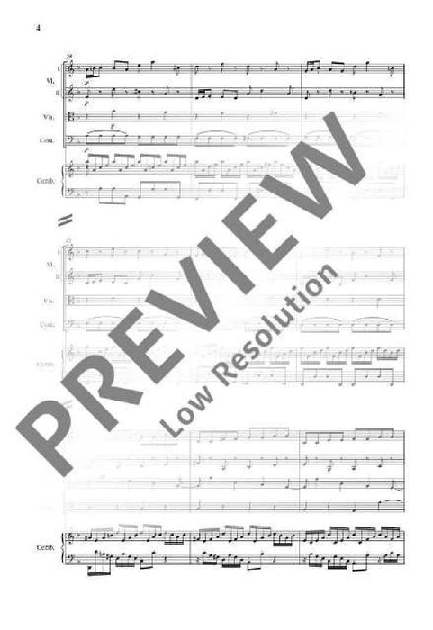 Concerto D minor BWV 1052 巴赫約翰‧瑟巴斯提安 協奏曲小調 總譜 歐伊倫堡版 | 小雅音樂 Hsiaoya Music