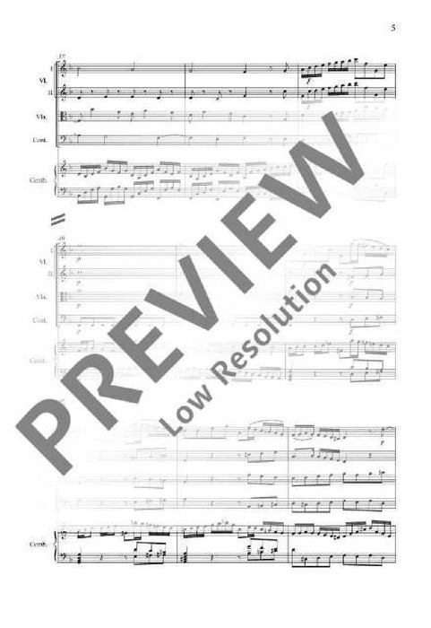 Concerto D minor BWV 1052 巴赫約翰‧瑟巴斯提安 協奏曲小調 總譜 歐伊倫堡版 | 小雅音樂 Hsiaoya Music