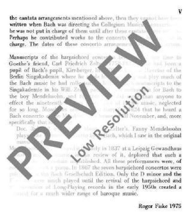 Concerto F minor BWV 1056 巴赫約翰‧瑟巴斯提安 協奏曲小調 總譜 歐伊倫堡版 | 小雅音樂 Hsiaoya Music