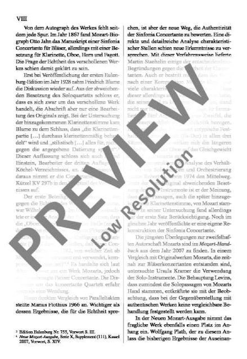 Sinfonia concertante Eb major KV 297b / KV Anh. I Nr. 9 莫札特 交響曲複協奏曲大調 總譜 歐伊倫堡版 | 小雅音樂 Hsiaoya Music