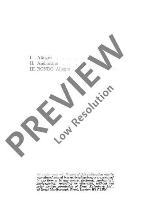 Concerto C major KV 299 莫札特 協奏曲大調 總譜 歐伊倫堡版 | 小雅音樂 Hsiaoya Music