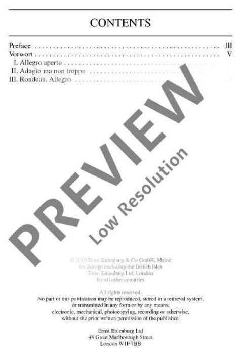 Concerto D major KV 314 莫札特 協奏曲大調 總譜 歐伊倫堡版 | 小雅音樂 Hsiaoya Music