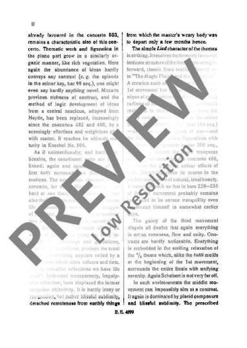 Concerto No. 27 Bb major KV 595 莫札特 協奏曲 大調 總譜 歐伊倫堡版 | 小雅音樂 Hsiaoya Music