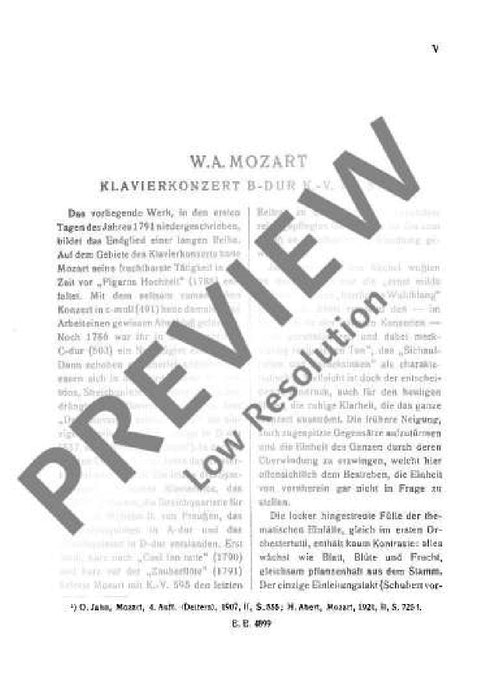 Concerto No. 27 Bb major KV 595 莫札特 協奏曲 大調 總譜 歐伊倫堡版 | 小雅音樂 Hsiaoya Music