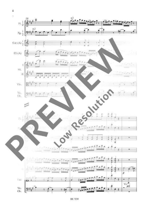 Concerto A major KV 622 莫札特 協奏曲大調 總譜 歐伊倫堡版 | 小雅音樂 Hsiaoya Music