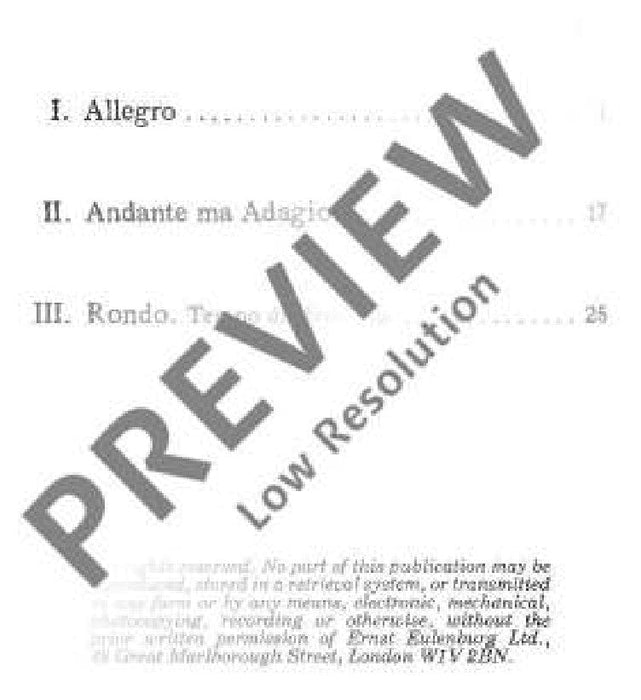 Concerto Bb major KV 191 莫札特 協奏曲大調 總譜 歐伊倫堡版 | 小雅音樂 Hsiaoya Music