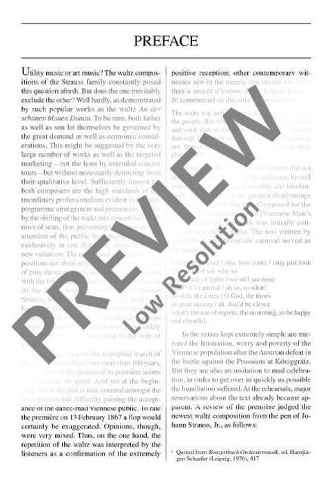 The blue Danube op. 314 Waltz 史特勞斯．約翰 藍色多瑙河 圓舞曲 總譜 歐伊倫堡版 | 小雅音樂 Hsiaoya Music