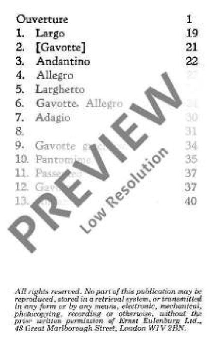 Les petits riens KV 299b Ballet Music 莫札特 芭蕾 總譜 歐伊倫堡版 | 小雅音樂 Hsiaoya Music