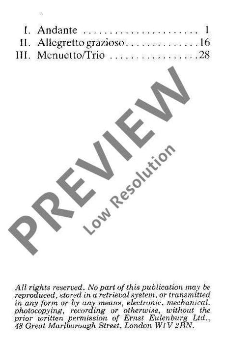 Serenade No. 8 D major KV 286 Notturno 莫札特 小夜曲 大調 總譜 歐伊倫堡版 | 小雅音樂 Hsiaoya Music