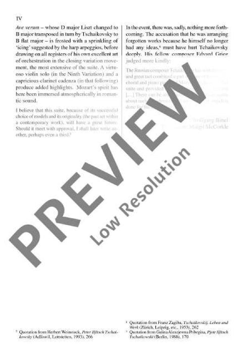 Suite No. 4 G major op. 61 CW 31 Mozartiana 柴科夫斯基．彼得 組曲 大調 莫札特風格曲 總譜 歐伊倫堡版 | 小雅音樂 Hsiaoya Music