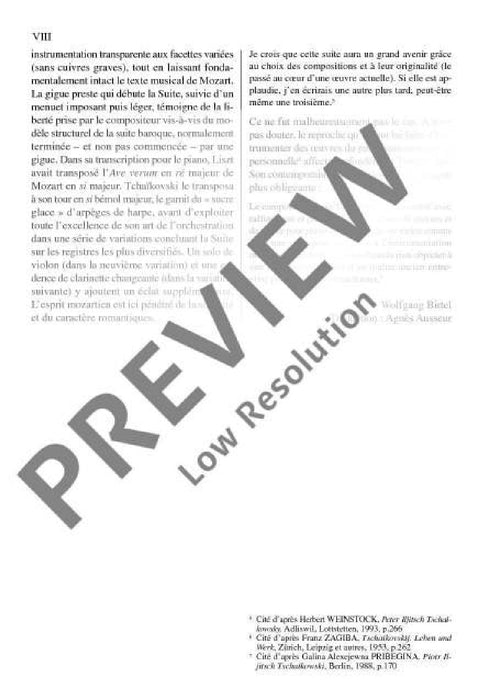 Suite No. 4 G major op. 61 CW 31 Mozartiana 柴科夫斯基．彼得 組曲 大調 莫札特風格曲 總譜 歐伊倫堡版 | 小雅音樂 Hsiaoya Music