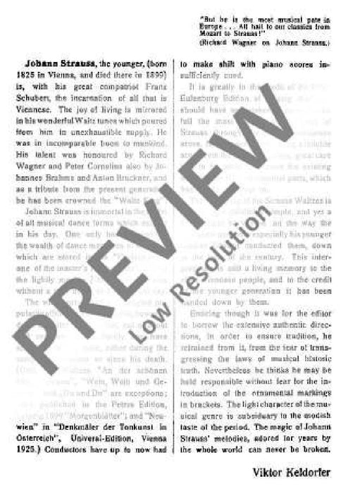 Voices of Spring op. 410 Waltz for Orchestra 史特勞斯．約翰 春之聲 圓舞曲管弦樂團 總譜 歐伊倫堡版 | 小雅音樂 Hsiaoya Music