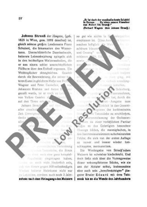 Kaiser Waltz op. 437 史特勞斯．約翰 皇帝圓舞曲 總譜 歐伊倫堡版 | 小雅音樂 Hsiaoya Music