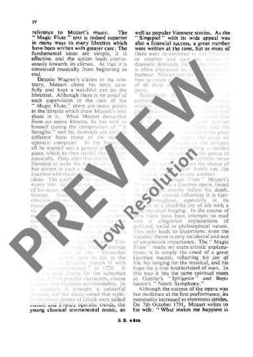 The Magic Flute KV 620 Opera 莫札特 魔笛 歌劇 總譜 歐伊倫堡版 | 小雅音樂 Hsiaoya Music