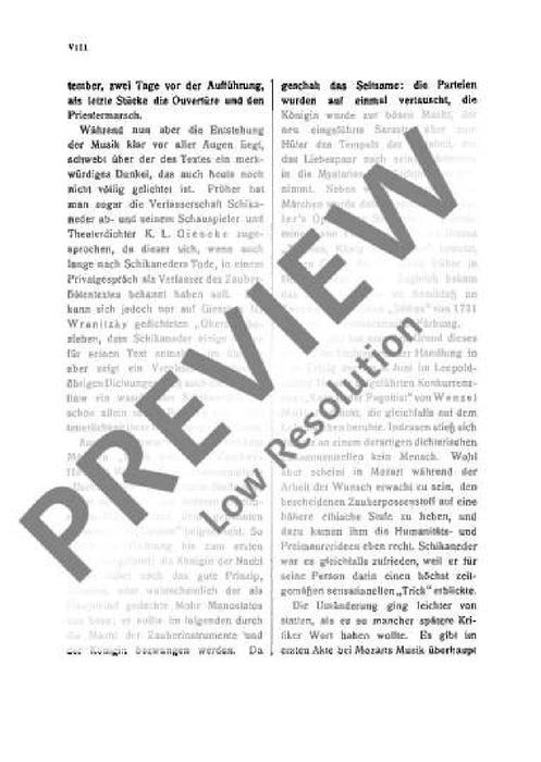 The Magic Flute KV 620 Opera 莫札特 魔笛 歌劇 總譜 歐伊倫堡版 | 小雅音樂 Hsiaoya Music