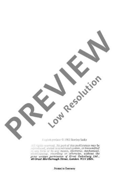 The Marriage of Figaro KV 492 Le Nozze di Figaro 莫札特 費加洛婚禮 總譜 歐伊倫堡版 | 小雅音樂 Hsiaoya Music