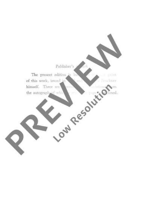 Te Deum 布魯克納 讚美詩 總譜 歐伊倫堡版 | 小雅音樂 Hsiaoya Music