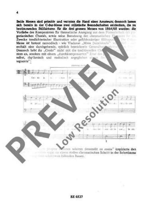 Mass No. 3 f minor 布魯克納 彌撒曲 小調 總譜 歐伊倫堡版 | 小雅音樂 Hsiaoya Music