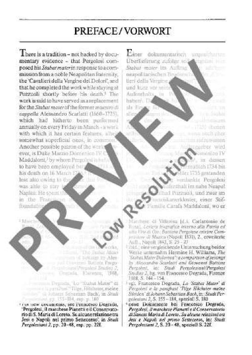 Stabat mater 裴哥雷西 總譜 歐伊倫堡版 | 小雅音樂 Hsiaoya Music