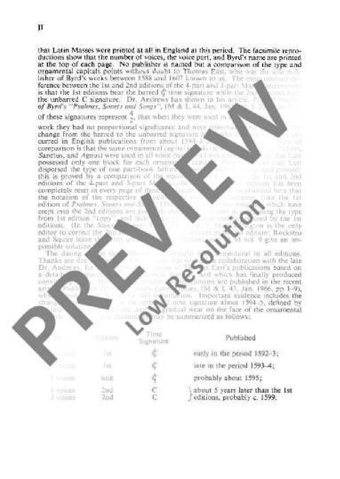 Mass in D minor 拜爾德 大調莊嚴彌撒小調 總譜 歐伊倫堡版 | 小雅音樂 Hsiaoya Music