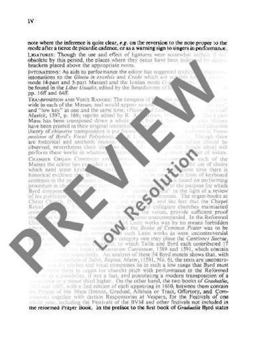 Mass in D minor 拜爾德 大調莊嚴彌撒小調 總譜 歐伊倫堡版 | 小雅音樂 Hsiaoya Music