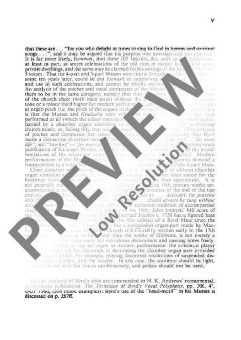 Mass in D minor 拜爾德 大調莊嚴彌撒小調 總譜 歐伊倫堡版 | 小雅音樂 Hsiaoya Music