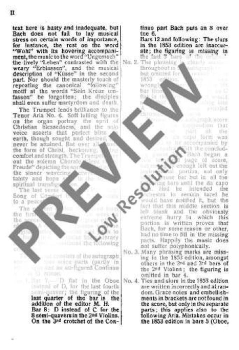 Cantata No. 12 (Dominica Jubilate) BWV 12 Weeping, crying, sorrowing, sighing 巴赫約翰‧瑟巴斯提安 清唱劇 總譜 歐伊倫堡版 | 小雅音樂 Hsiaoya Music