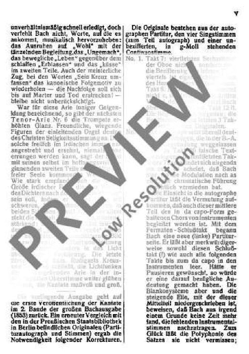 Cantata No. 12 (Dominica Jubilate) BWV 12 Weeping, crying, sorrowing, sighing 巴赫約翰‧瑟巴斯提安 清唱劇 總譜 歐伊倫堡版 | 小雅音樂 Hsiaoya Music