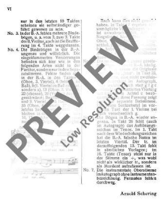 Cantata No. 12 (Dominica Jubilate) BWV 12 Weeping, crying, sorrowing, sighing 巴赫約翰‧瑟巴斯提安 清唱劇 總譜 歐伊倫堡版 | 小雅音樂 Hsiaoya Music