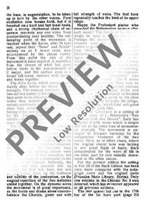 Cantata No. 79 (Festo Reformationis) BWV 79 God the Lord is sun and shield 巴赫約翰‧瑟巴斯提安 清唱劇 總譜 歐伊倫堡版 | 小雅音樂 Hsiaoya Music