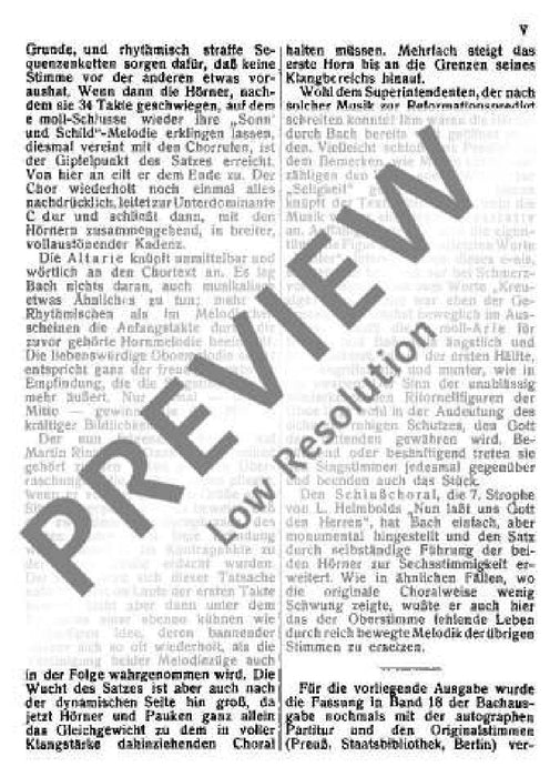 Cantata No. 79 (Festo Reformationis) BWV 79 God the Lord is sun and shield 巴赫約翰‧瑟巴斯提安 清唱劇 總譜 歐伊倫堡版 | 小雅音樂 Hsiaoya Music