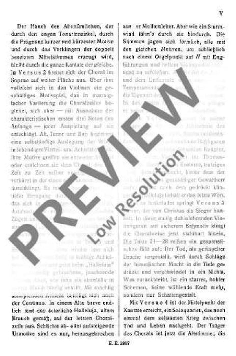 Cantata No. 4 BWV 4 Christ lay by death enshrouded 巴赫約翰‧瑟巴斯提安 清唱劇 總譜 歐伊倫堡版 | 小雅音樂 Hsiaoya Music