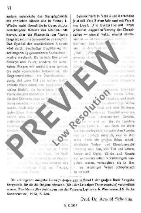 Cantata No. 4 BWV 4 Christ lay by death enshrouded 巴赫約翰‧瑟巴斯提安 清唱劇 總譜 歐伊倫堡版 | 小雅音樂 Hsiaoya Music